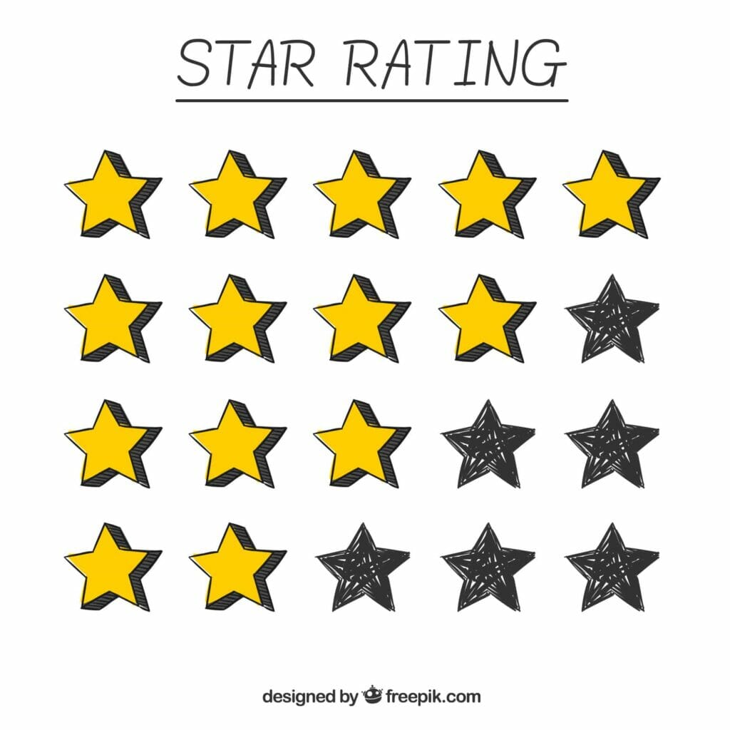 Image of star ratings