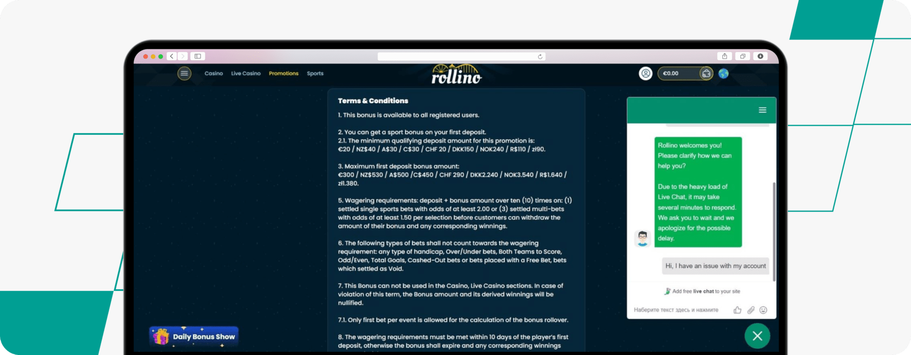 Rollino_Customer_Support_desk